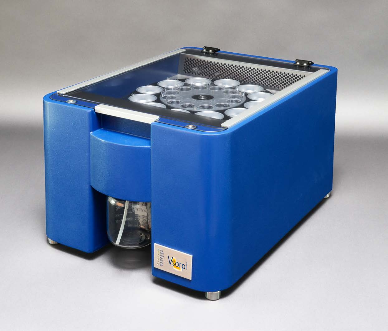 The Vsorp Plus instrument for economical DVS measurement of 11 samples in parallel